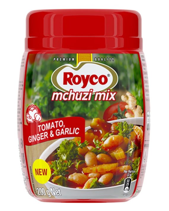 Royco mchuzi (tomato, ginger, garlic)